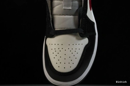 Jordan 1 Mid BQ6472-160 Toe” Air “Black 0725
